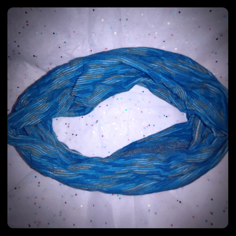 Teal Turquoise Stretch Headband Hairband
